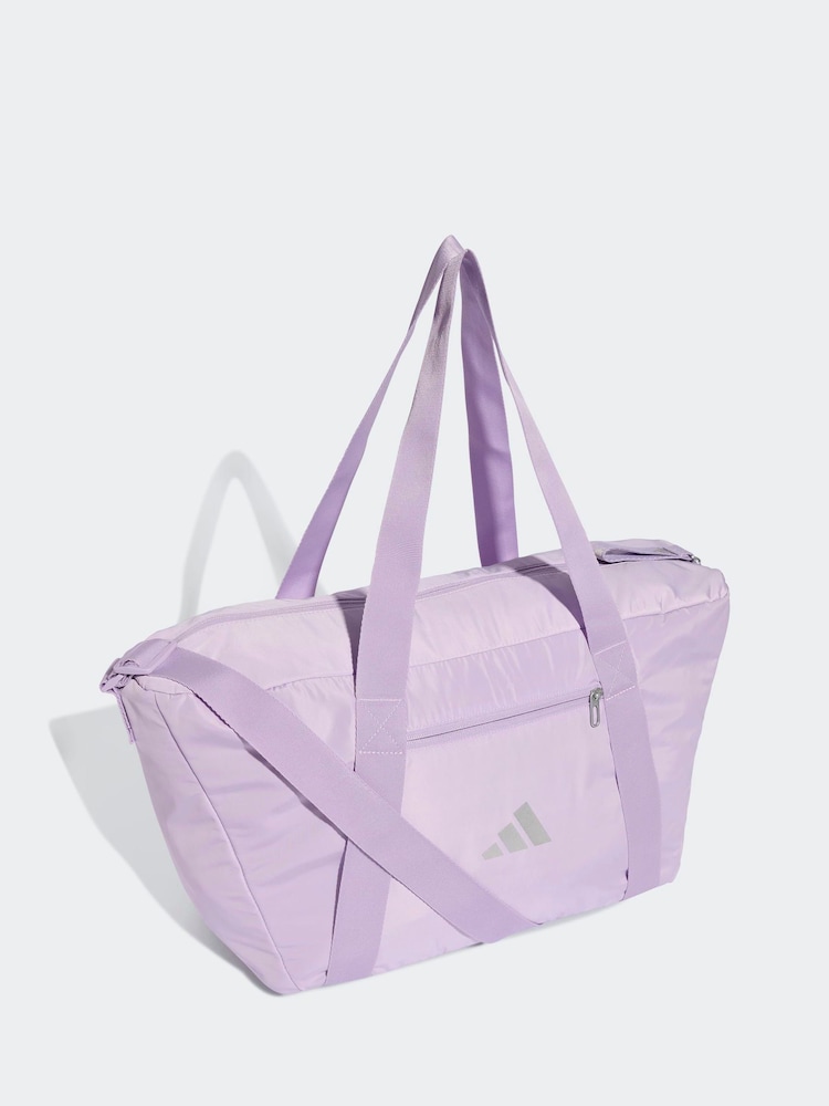 adidas Purple Sports Duffel Bag - Image 2 of 6