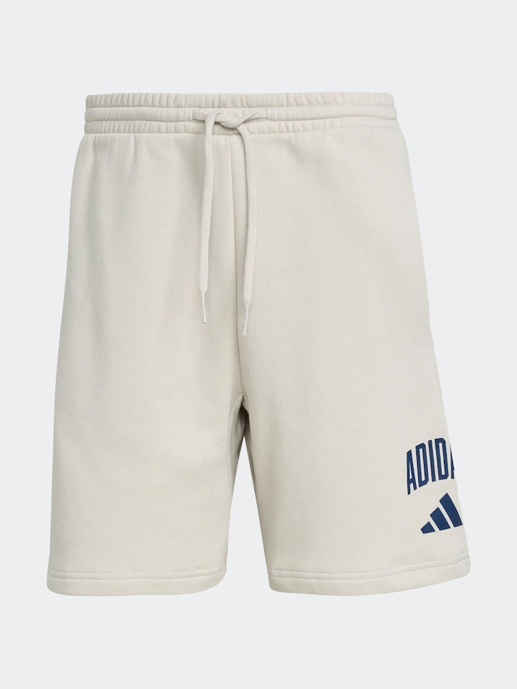 adidas Grey Collegiate Shorts - Image 6 of 6 adidas Grey Collegiate Shorts - Image 6 of 6
