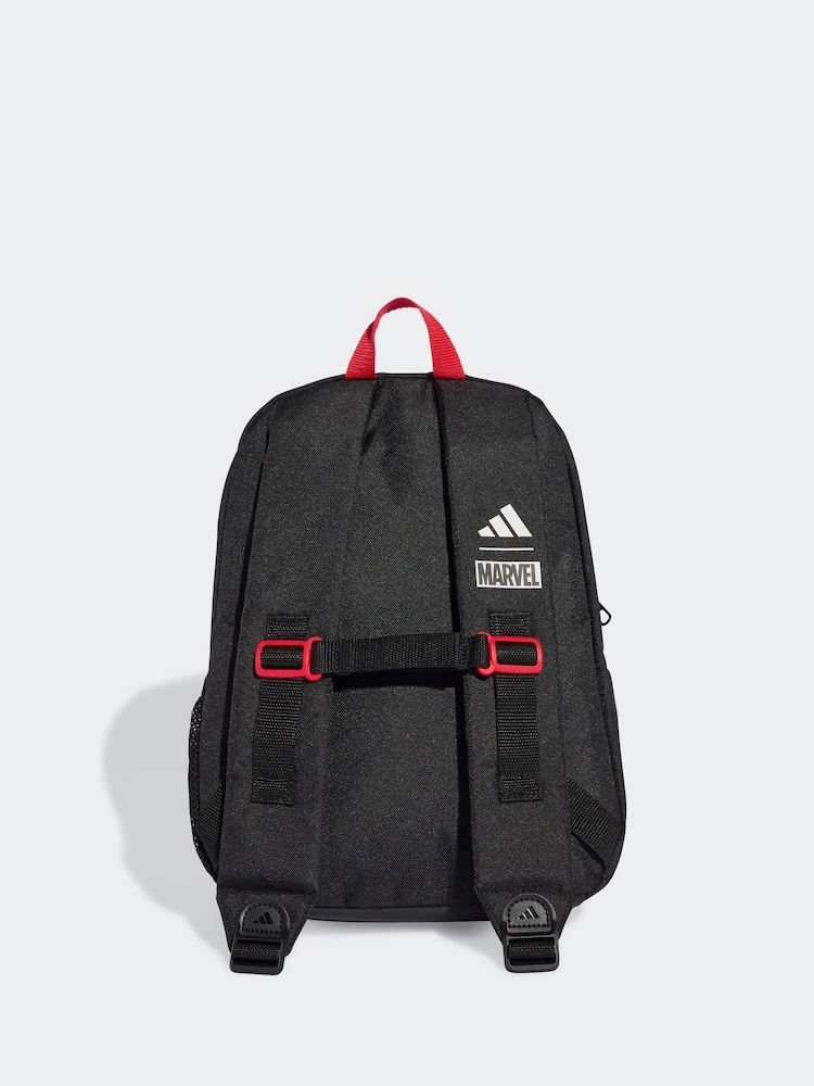 adidas Black Kids Marvel Spider-Man Backpack - Image 2 of 6