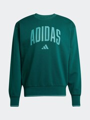adidas Green Collegiate Sweatshirt - Image 1 of 1