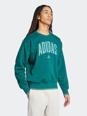 Verde - Moletom Adidas Collegiate - Imagem 3 de 6