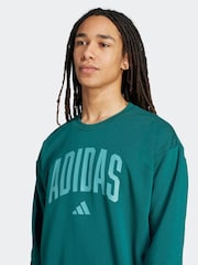 Verde - Moletom Adidas Collegiate - Imagem 4 de 6