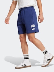 adidas Blue Collegiate Shorts - Image 1 of 5