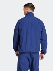 adidas Blue Small Essential Logo Windbreaker Jacket - Image 2 of 6