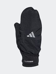 adidas Black Run Gloves Conv - Image 3 of 4