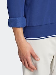 adidas Blue Collegiate Sweatshirt - Image 5 of 6