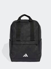 adidas Black Monogram Backpack - Image 1 of 7