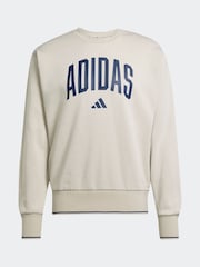 adidas Grey Collegiate Sweatshirt - Image 1 of 1