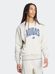 Cinza - Moletom Adidas Collegiate - Imagem 3 de 6