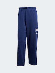 adidas Blue Collegiate Joggers - Image 1 of 1