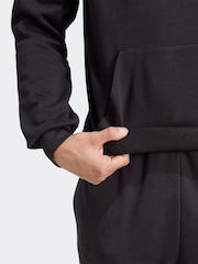 adidas Black adidas Camo Graphic Print Hoodie - Image 5 of 5