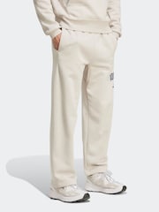 adidas Grey Collegiate Joggers - Image 4 of 6