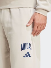 adidas Grey Collegiate Joggers - Image 5 of 6