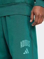 adidas Green Collegiate Joggers - Image 4 of 6