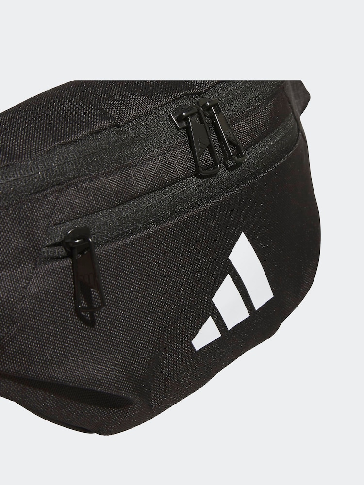 adidas Black Essentials Waist Bag - Image 6 of 6 adidas Black Essentials Waist Bag - Image 6 of 6