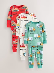 Multi Snuggle Pyjamas 3 Pack (9mths-10yrs) - Image 1 of 7