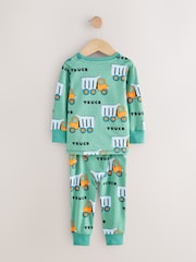 Multi Snuggle Pyjamas 3 Pack (9mths-10yrs) - Image 3 of 7