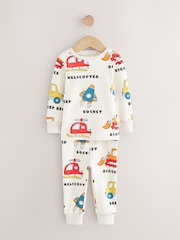 Multi Snuggle Pyjamas 3 Pack (9mths-10yrs) - Image 4 of 7