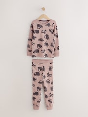 Brown/Cream Transport Mini Snuggle Pyjamas 3 Pack (9mths-10yrs) - Image 6 of 10