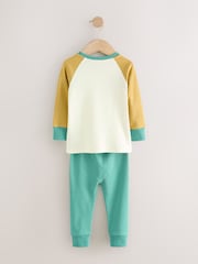 Multi Dino 3 Pack Snuggle Pyjamas (9mths-10yrs) - Image 5 of 9