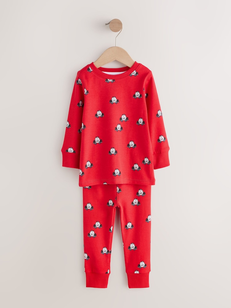 Dark Red/Blue Emergency Vehicle Mini Snuggle Pyjamas 3 Pack (9mths-10yrs) - Image 2 of 7 Dark Red/Blue Emergency Vehicle Mini Snuggle Pyjamas 3 Pack (9mths-10yrs) - Image 2 of 7