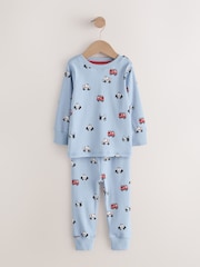 Dark Red/Blue Emergency Vehicle Mini Snuggle Pyjamas 3 Pack (9mths-10yrs) - Image 3 of 7