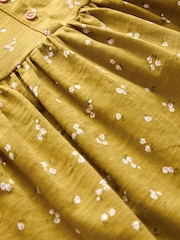 Olive Green Short Sleeve Jersey Summer Dress (3mths-7yrs) - Image 7 of 7