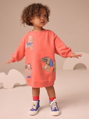 Red Character Relaxed Sweat Dress (3mths-7yrs) - Image 1 of 8