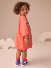 Red Character Relaxed Sweat Dress (3mths-7yrs) - Image 2 of 8