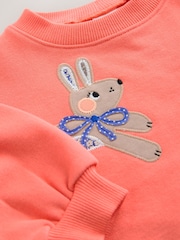 Red Character Relaxed Sweat Dress (3mths-7yrs) - Image 7 of 8
