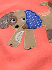 Red Character Relaxed Sweat Dress (3mths-7yrs) - Image 8 of 8