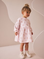 Crema floral - Sweat Dress (3mths-7yrs) - Imagen 2 de 7