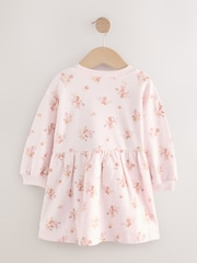 Crema floral - Sweat Dress (3mths-7yrs) - Imagen 5 de 7