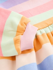 Rainbow Striped Sweat Dress (3mths-7yrs) - Image 12 of 12