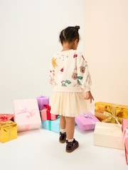 Neutral Christmas - Sweat Partykleid (3 Monate - 7 Jahre)​​​​​​​ - Bild 3 von 7