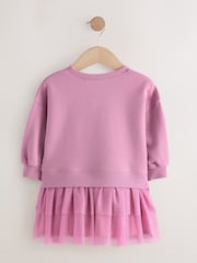 Purple Fox Sweat Party Dress (3mths-7yrs) - Image 6 of 8
