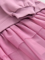Purple Fox Sweat Party Dress (3mths-7yrs) - Image 8 of 8