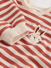 Orange Striped Long Sleeve Top and Skirt Set (3mths-7yrs) - Image 8 of 8