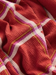 Rot kariert - Langärmeliges Kleid mit Kragen (3 Monate bis 7 Jahre) - Bild 7 von 8