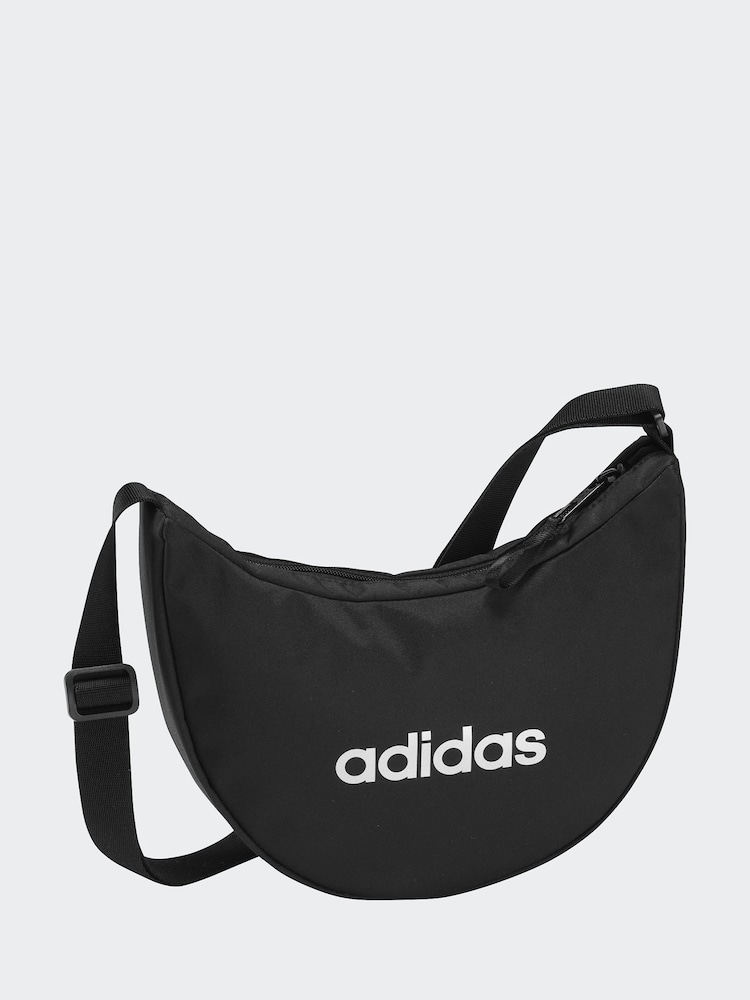adidas Black Linear Essentials Shoulder Bag - Image 1 of 1