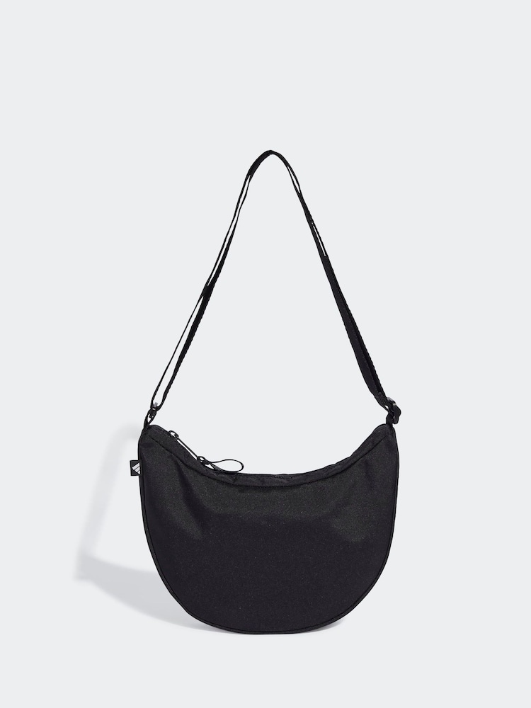 adidas Black Linear Essentials Shoulder Bag - Image 2 of 6