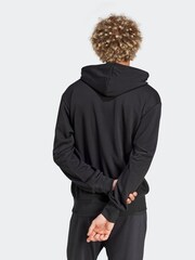 adidas Black adidas Essentials Linear French Terry Hoodie - Image 2 of 6