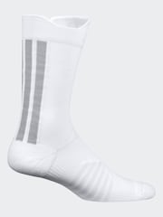 adidas White RUNxCLIMA Socks - Image 1 of 1