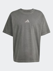 adidas Black All SZN Washed 100% Cotton T-Shirt - Image 6 of 6
