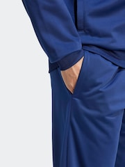 adidas Blue Linear Tracksuit - Image 5 of 7