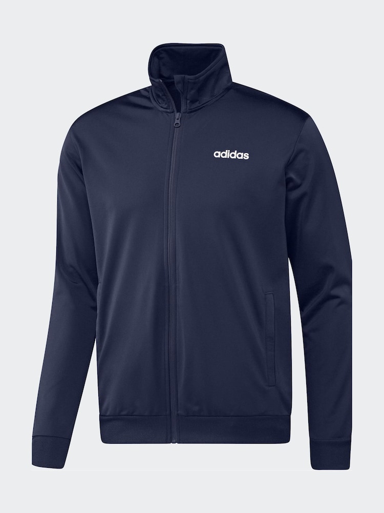 adidas Blue Linear Tracksuit - Image 1 of 2
