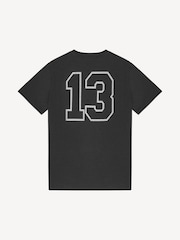 Ganni Black Basic Cotton Witch Relaxed T-Shirt - Image 5 of 5