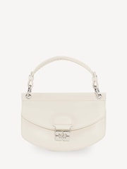 GANNI White Apo-G Mini Top Handle Bag - Image 1 of 3