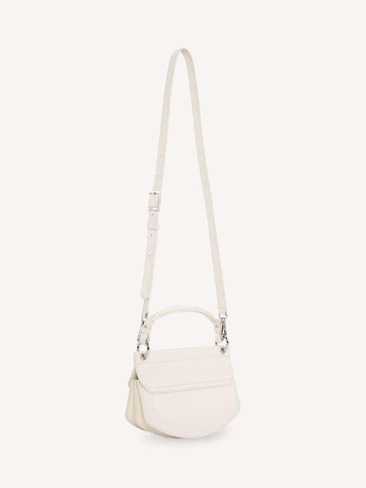 GANNI White Apo-G Mini Top Handle Bag - Image 3 of 3