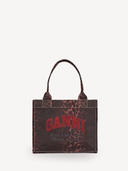 GANNI Red Large Easy Shopper Bag - Image 1 of 3